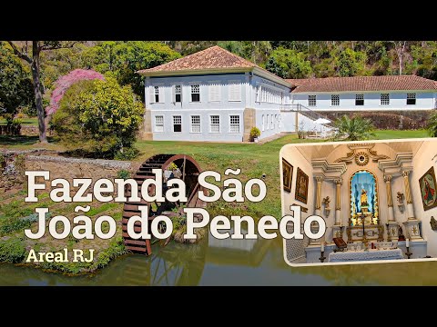 FAZENDA DE CAFÉ PRESERVADA COM CAPELA CONSAGRADA EM AREAL - RJ