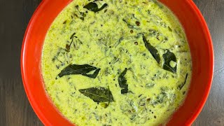 Thotakura Majjiga Pulusu | Amaranth Leaves Khadi | How to make Thotakura Majjiga Pulusu at home