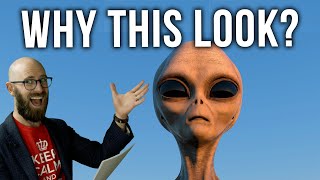 Why Are Aliens Usually Shown As Green Or Grey, Bald Humanoids?