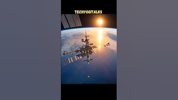 Did you know that astronauts on the ISS see a sunrise and sunset every 45 minutes!! #ISS #shorts