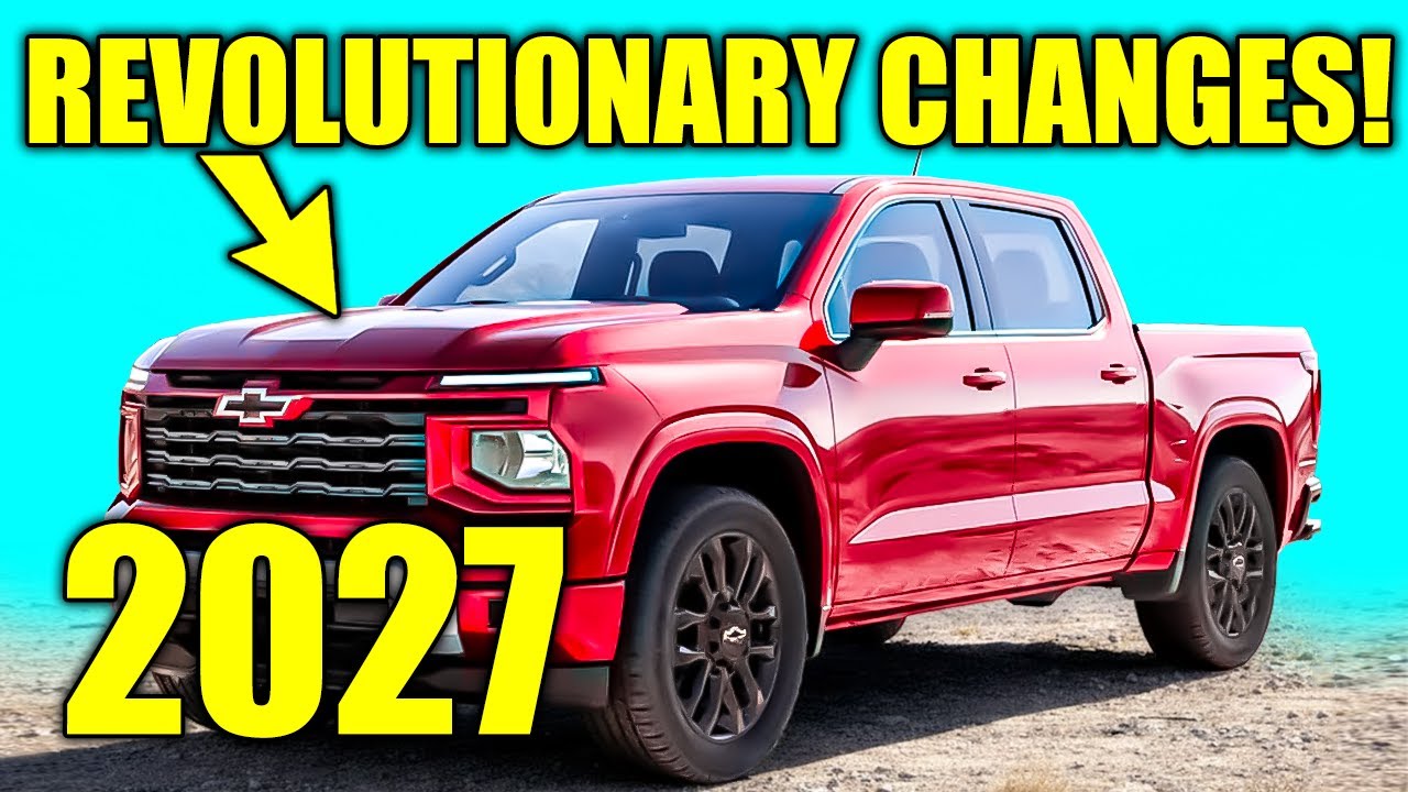 Совершенно новый Chevrolet Silverado 2027 года — это просто нечто!