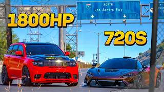 Thumbnail for Retamos Un 720S Con Una Trackhawk De 1800HP