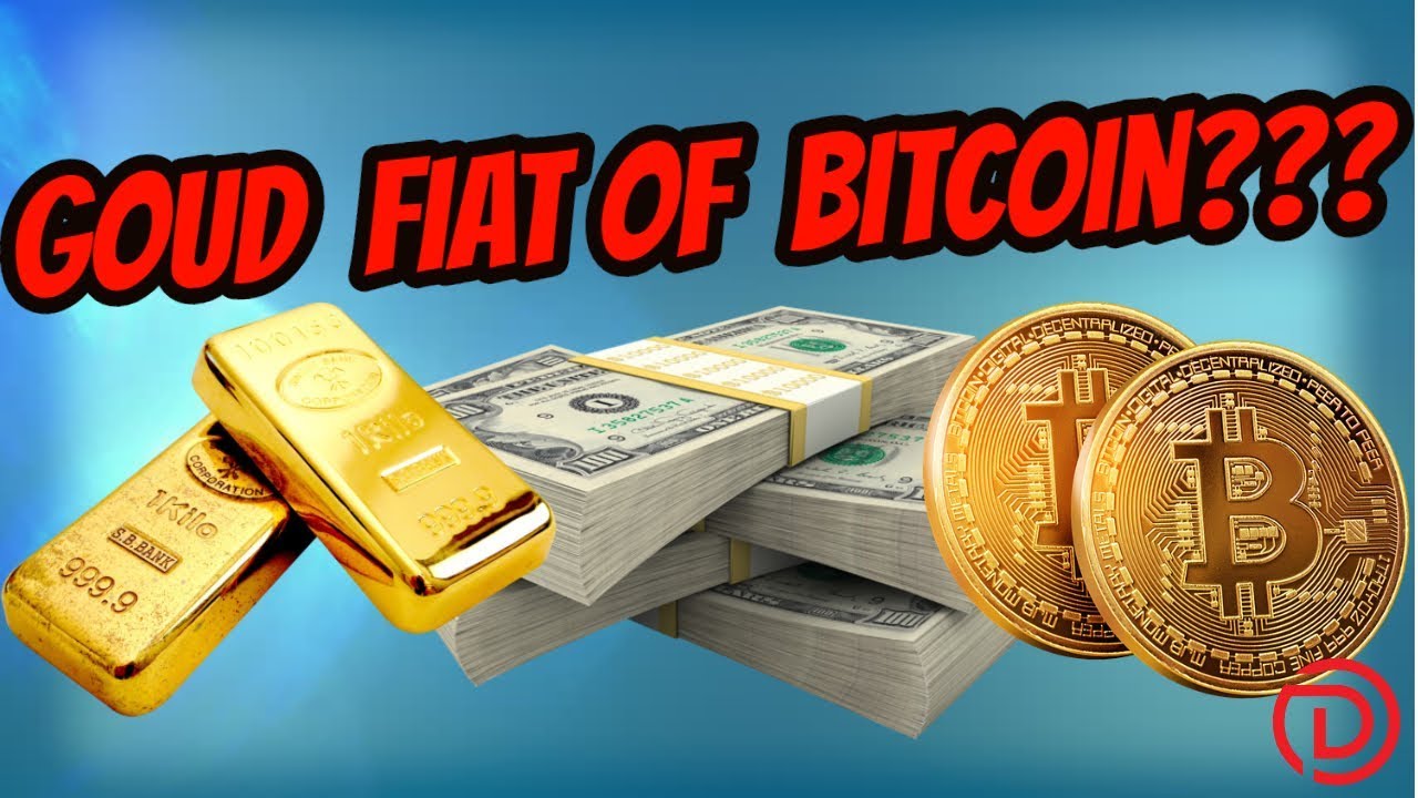 💰Goud vs Fiat vs Bitcoin | Doopie cash
