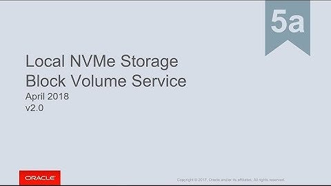 Old - Lesson 05a - OCI Fundamentals - Block Storage