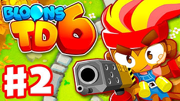 Gwendolin the Pyromaniac! - Bloons TD 6 - Gameplay Walkthrough Part 2