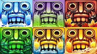 Temple Run 2 Christmas 2017 VS Halloween 2017 Fall Jungle Lost Jungle Blazing Sands Frozen Shadows