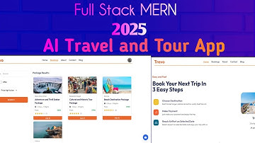 AI Powered Travel and Tour Website in MERN Stack | Free Source Code + Full Demo