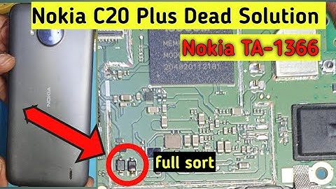 Nokia C20 Plus Dead Solution || Nokia Ta -1366 Full Shot Problem || Nokia C20 / Ta1366 Not On #nokia