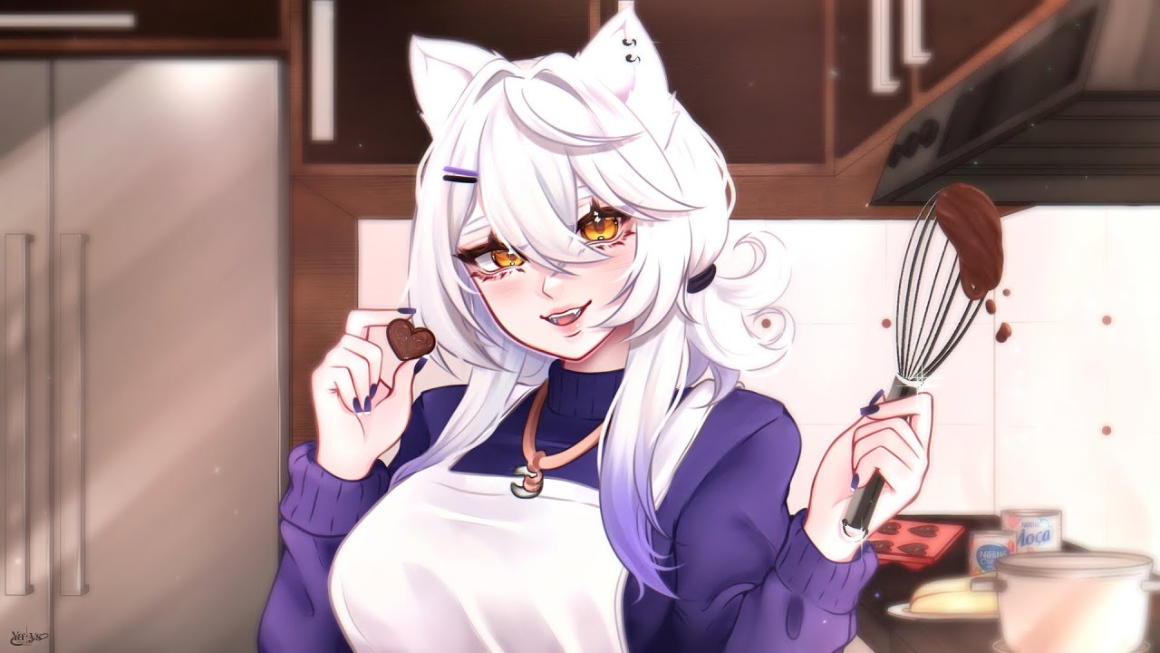 ASMR NAMORADA: Preparando chocolates pra derreter seu coração!