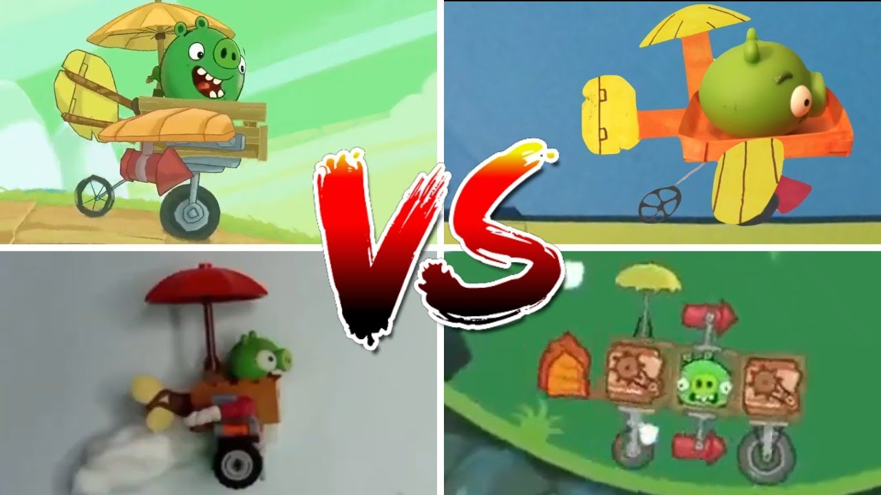 Bad Piggies Trailer: Original vs Stop Motion vs Animation - Ultimate Comparison