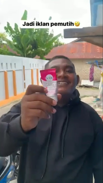 if Ilham brings a whitening advertisement for people who are celebrating #fypyoutube #funny #adve...