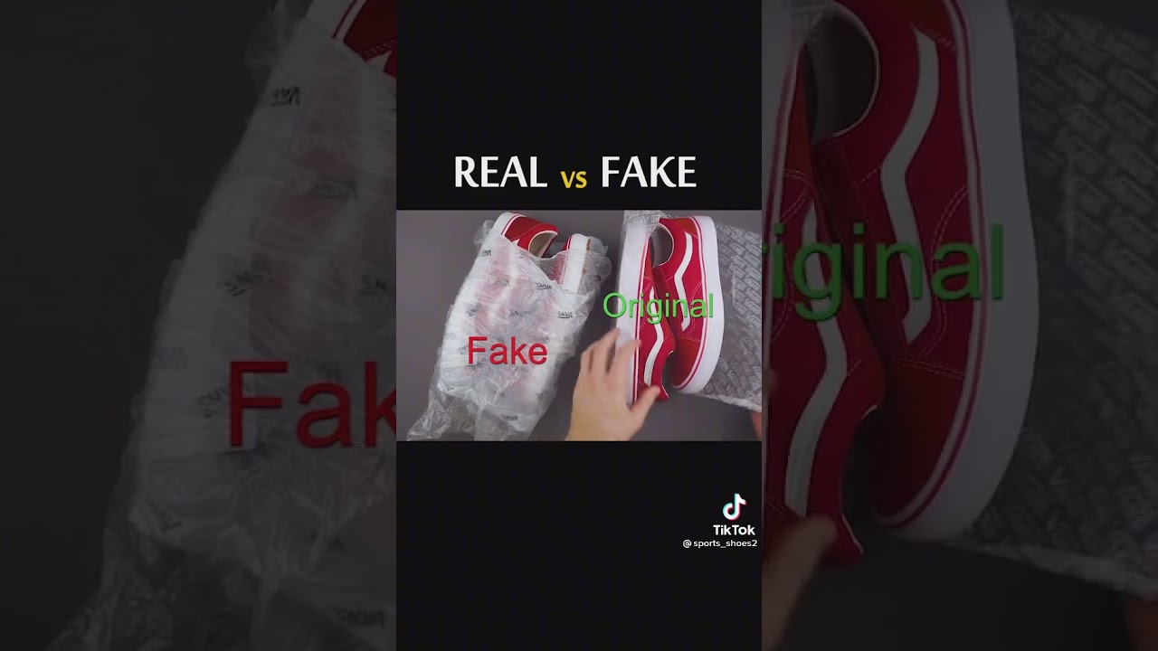 FAKE VS REAL VANS! 