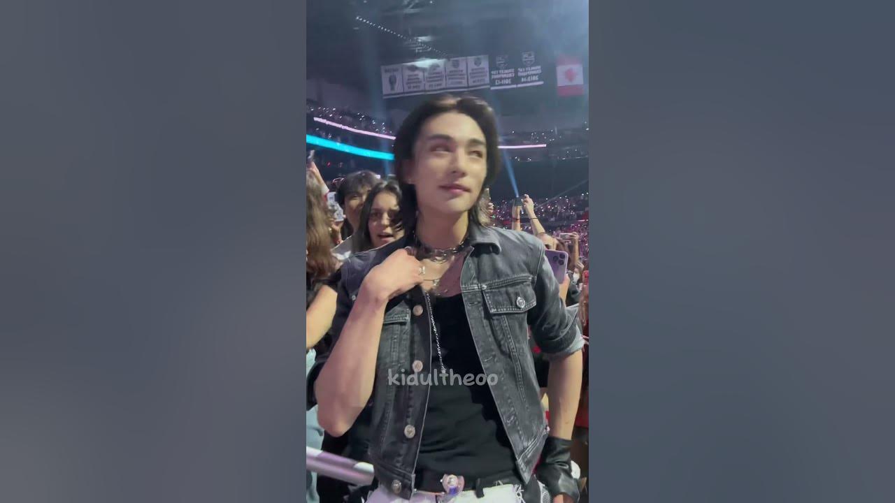 HYUNJIN WAS INSANE FOR THIS I WILL NEVER RECOVER #straykids #skz #kconla2023 #kcon #스트레이 키즈 #hyunjin