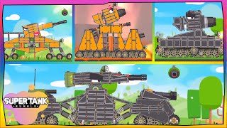 Tank Game - Комбинация гладиаторских боев Lv22 P3 | Грохот супер танков | мультфильм танки