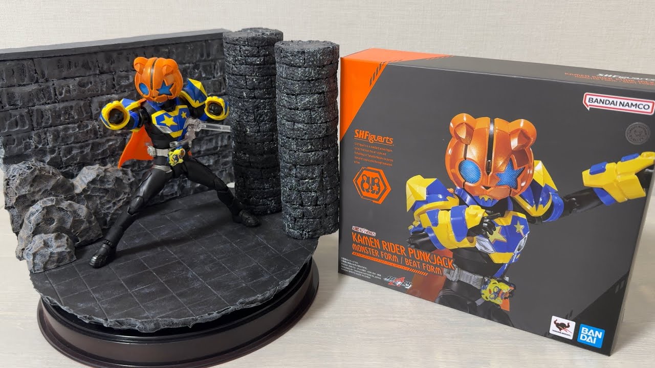 レビュー】仮面ライダーパンクジャック フィギュアーツ＋ジオラマ台座