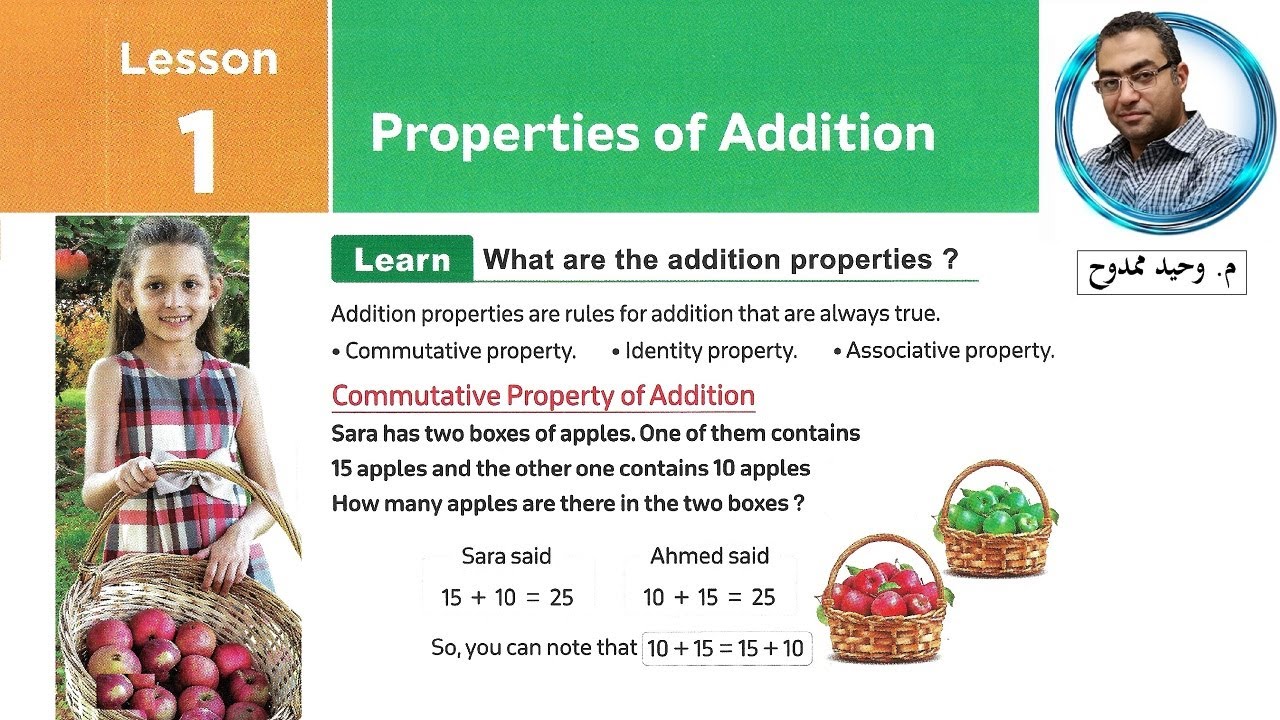 Math\ Primary 4 -1st term\ Unit 2\ Lesson 1 \ Properties of addition ...