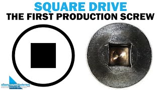 The Square Drive - Types of Screw Drive Styles | Fasteners 101 by Albany County Fasteners 3,267 views 3 years ago 2 minutes, 1 second