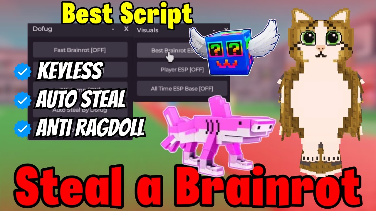 Steal a Brainrot Script | Auto Steal & Best Brainrot ESP | Roblox ...