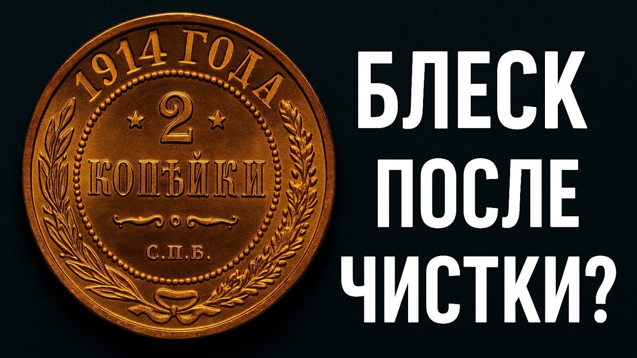 Монета блестит, но не радует: почему 2 копейки 1914 — не для коллекции!
