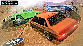 РУССКИЕ ТАЧКИ ДЕРБИ ИГРА НА АНДРОИД ОБЗОР RUSSIAN CARS DERBY ANDROID GAMEPLAY OPPANA GAMES screenshot 4