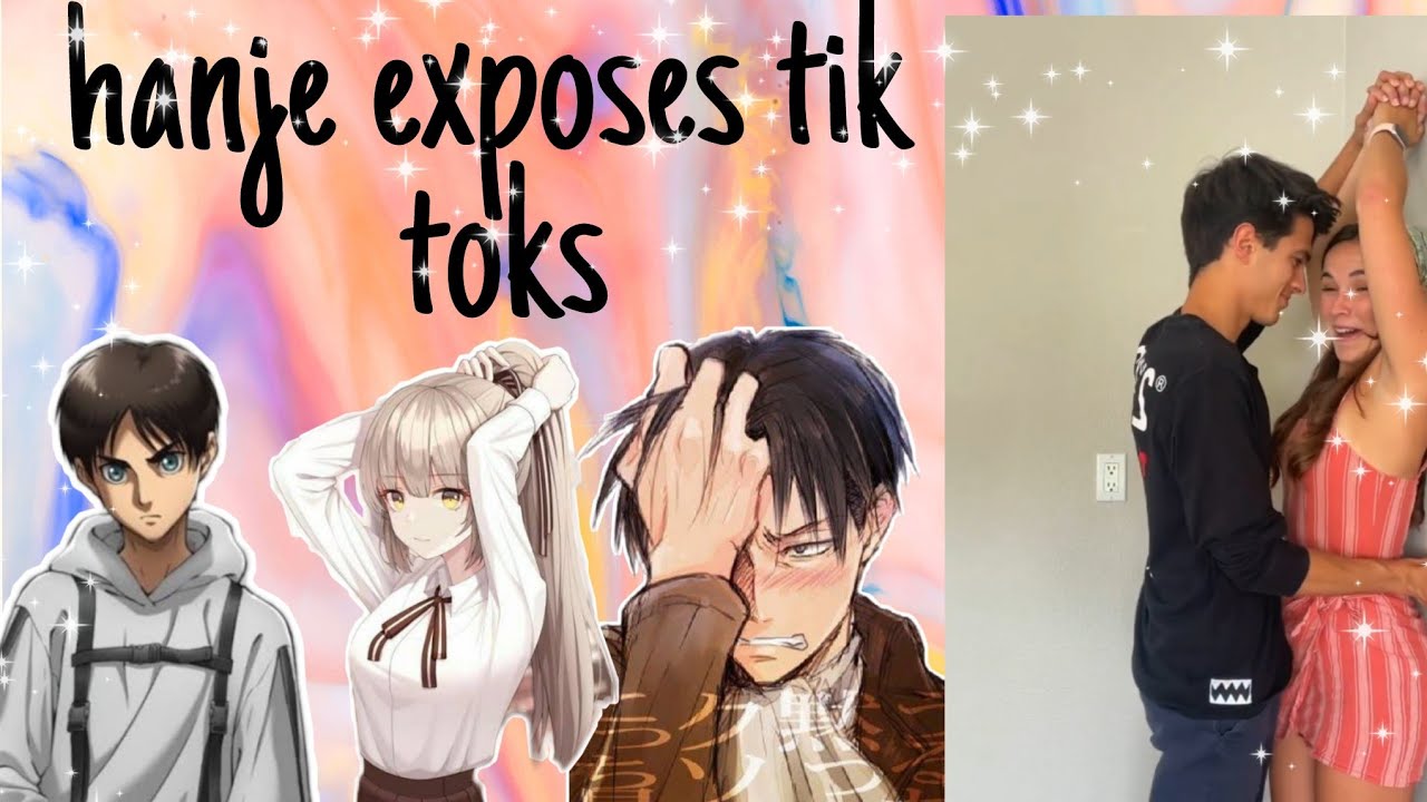 Hanje exposes y/n tik tok with eren and levi is so jealous..