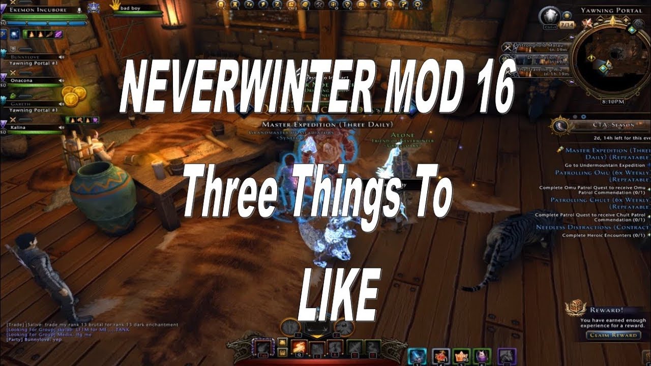 Nevewinter Mod 16 Undermountain Three Things To Like