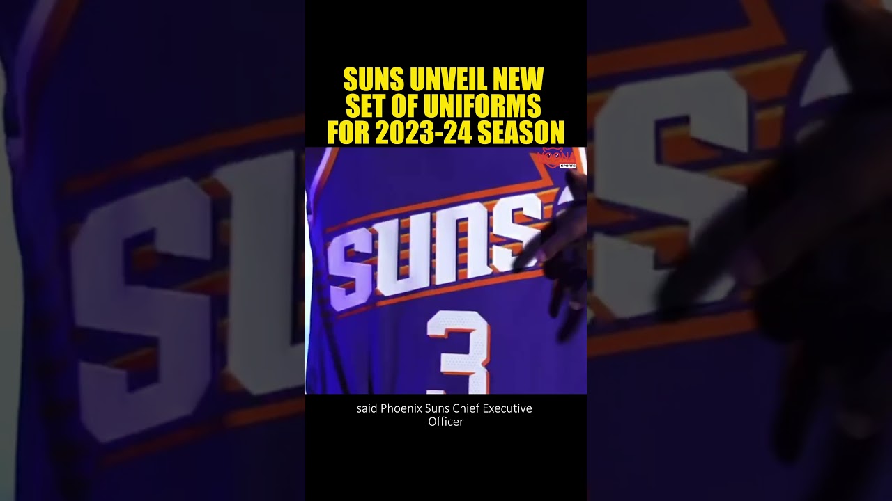 Suns unveil new uniforms for 2023-24 season