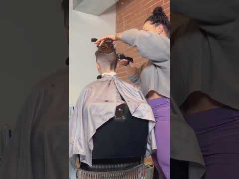 Fitness model with the sexy undercut! #short