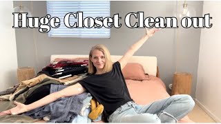 My BIGGEST and FINAL closet declutter | Minimalism