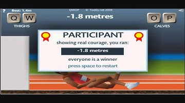 First Reaction To QWOP!!! (FUNNY!)