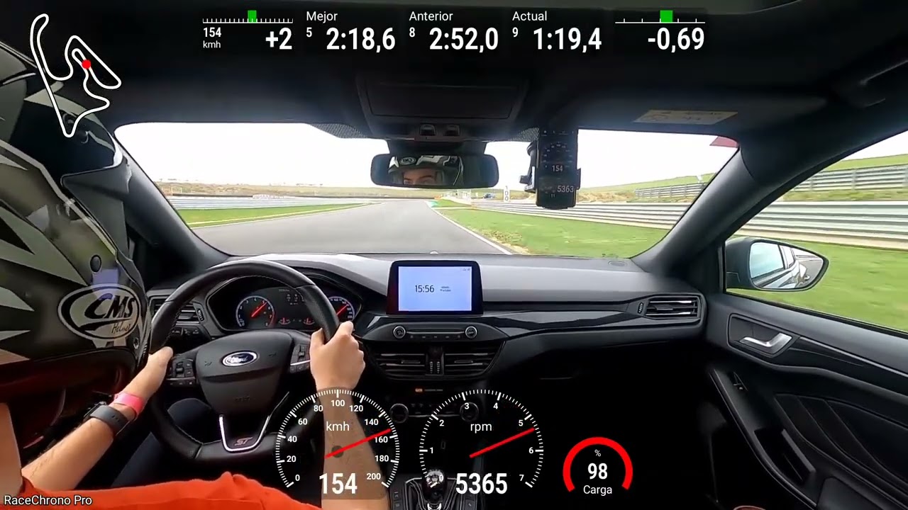 Circuito de Navarra - Los Arcos - Vuelta rápida Focus ST mk4 2:17