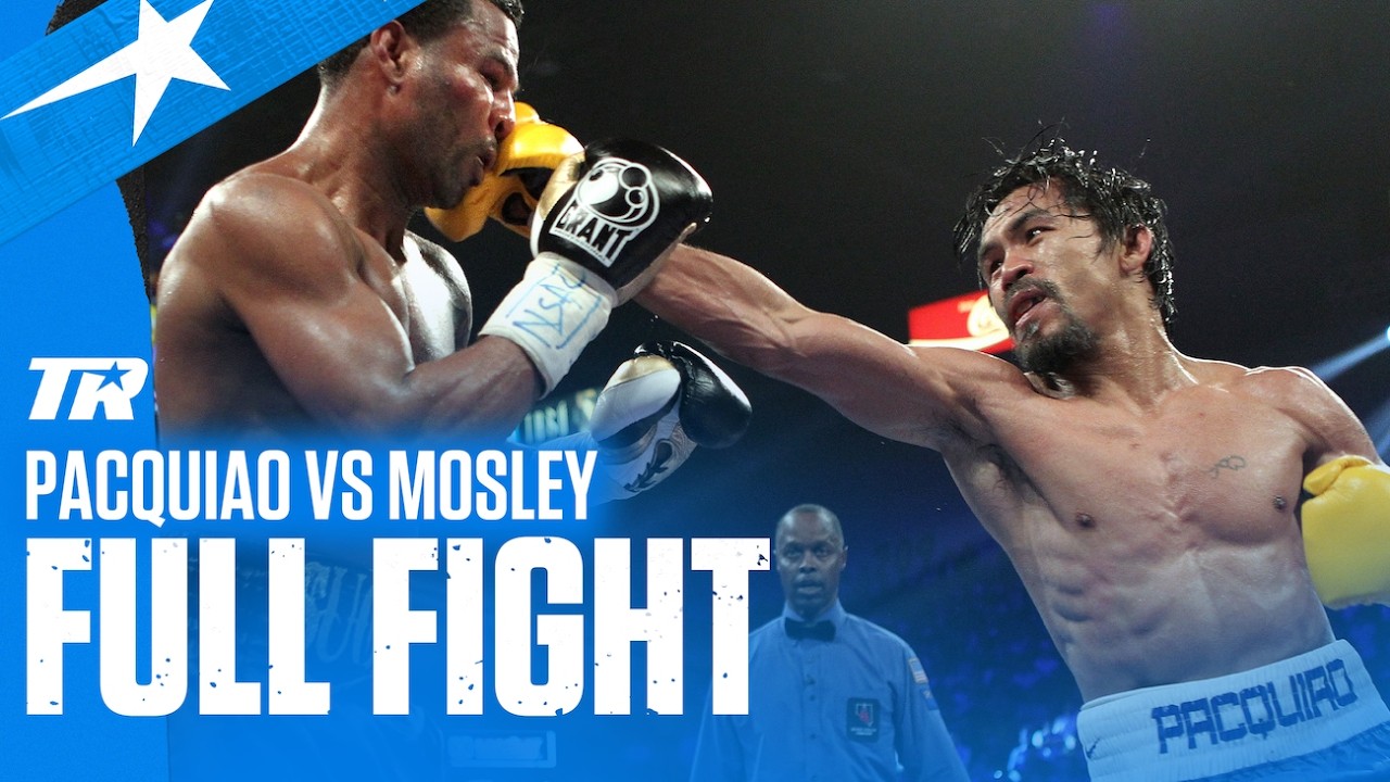 The Night Manny Pacquiao Took Shane Mosley Apart