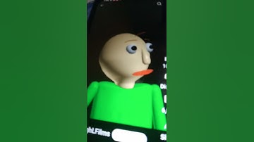 Baldi gets angry when i answer it wrong.