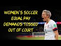 The lawsuit is dismissed, women are actually paid MORE by percentage!