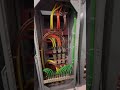 CLEAN WIRE TERMINATION IN SWITCH GEAR. #oddlysatisfying #electricallife