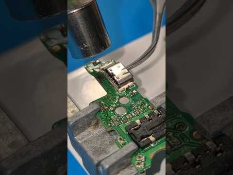 Замена разъема зарядки Type-C/Charging port change