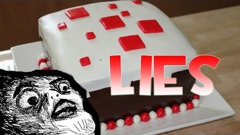 DA CAKE IS A LIE! Birthday Special Thing!