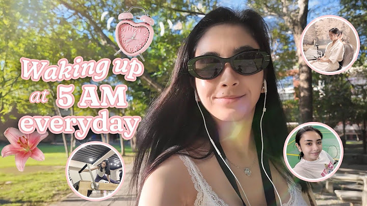 I tried waking up at 5 am everyday *failed* II Bea Borres