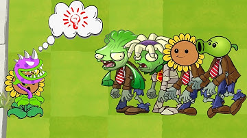 Plants vs Zombies GW Animation Episode 1 : Zombie Squid Game vs Zombie Friday Night Funkin