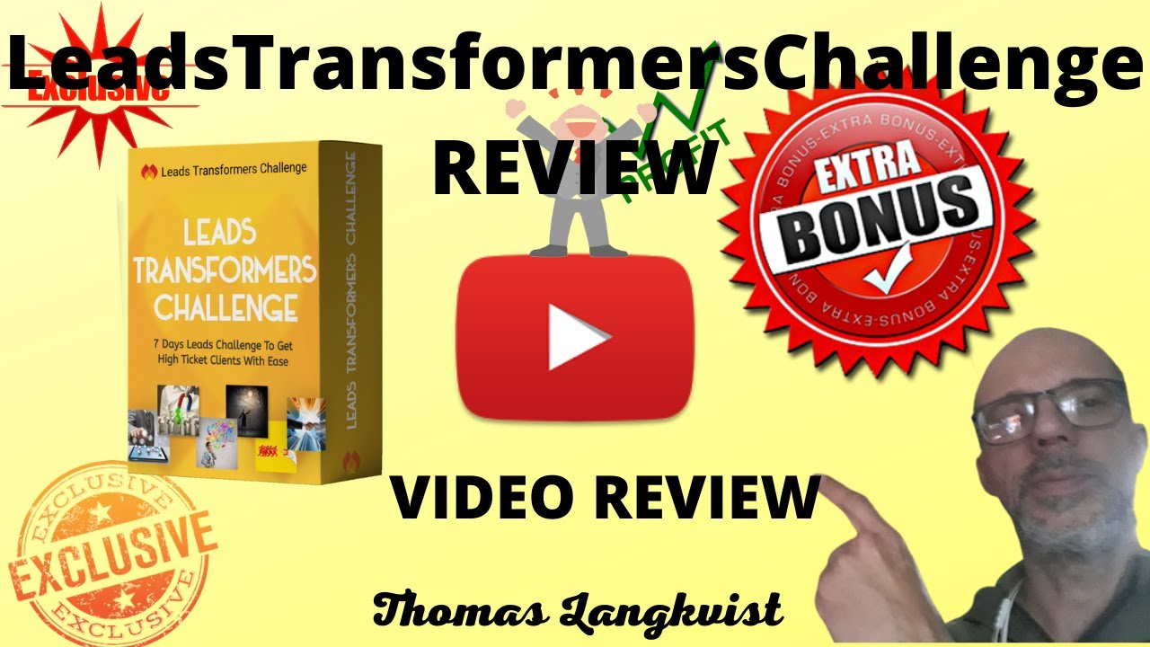 Get LeadsTransformersChallege Review, dont get it without my bonuses