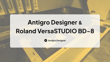 Antigro Designer and Roland BD-8
