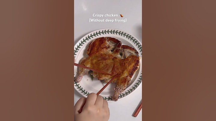 Crispy chicken