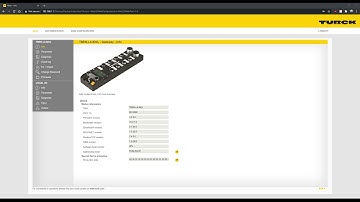 Configuring IO-Link Devices using Turck’s Built-in Webserver