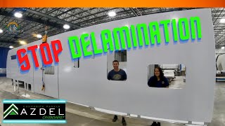 Alliance RV Lamination Factory Tour / AZDEL, What is it??