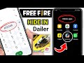 How To Hide Free Fire In Dialer | Free Fire Dial Pad Mein Kaise Chupaye | Free Fire Hide In Dialer