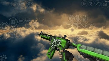 HD CS:GO M4A4 WAR SKIN PACK FOR CS 1.6 [Android/PC]