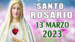 SANTO ROSARIO DE HOY LUNES 13 DE MARZO 2023 🌷 MISTERIOS GOZOSOS 🌺 ALABANZADE DIOS