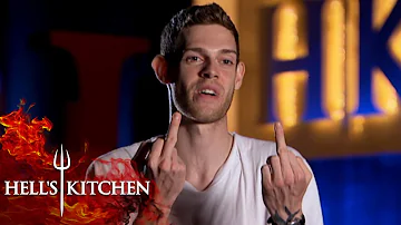 Dan Gets Kicked out Of Hell's Kitchen | Hell's Kitchen