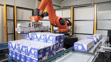 RP KR180 PD C1 P1 Robot Palletiser