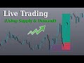 Live Trading Supply & Demand | Forex